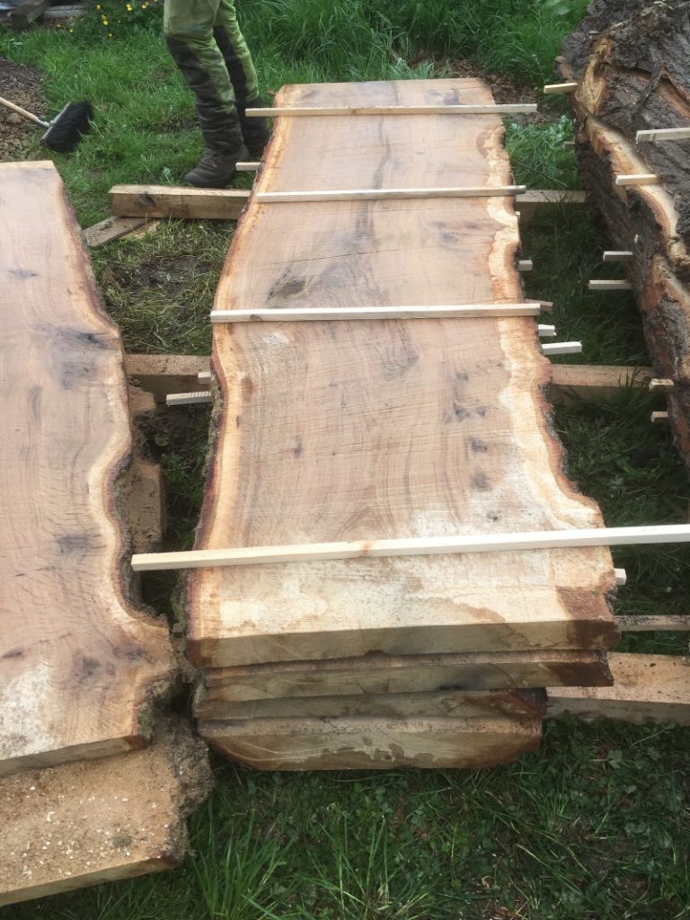 Milled timber from KS Treecare