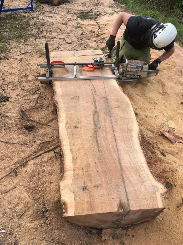 We can mill timber we fell on your property